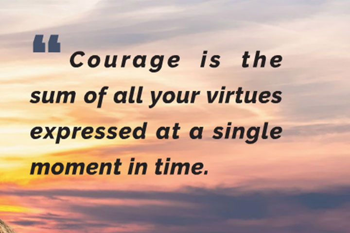 There’s a surprising connection between humility and courage