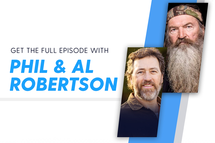 In ‘On the Edge with Ken Harrison,’ Duck Dynasty’s Phil and Al Robertson Share The Rock Bottom Moments That Brought Their Surrender To Christ